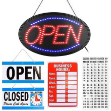 LED OPEN Sign for Business Store Ultra Bright Neon Animated