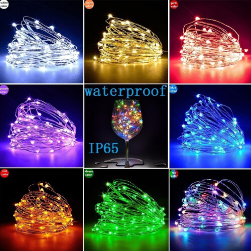 LED Christmas String Lights Outdoor Decoration Warm White