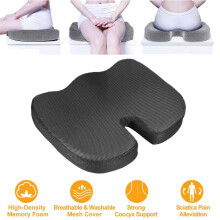 Memory Foam Seat Cushion Orthopedic 1 Piece
