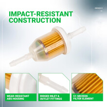 Fuel Filter 5-Pack ABS Plastic 38283 for Bobcat Kawasaki