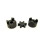 L-Jaw Coupling Set with Buna-N Rubber Spider 3-Piece 1