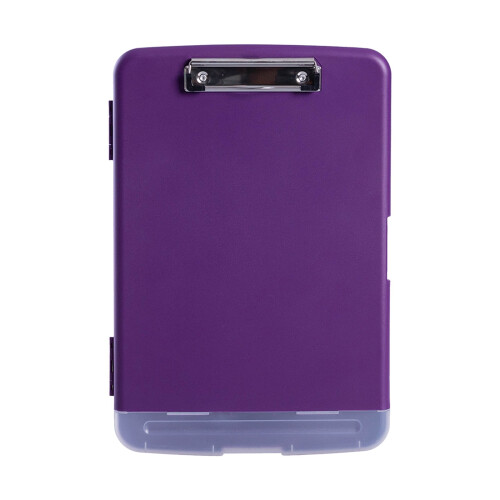 A4 Clipboard with Storage Box Waterproof Plastic 1 Pack