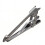 Grey Tie Clips for Men Gold Plated 1 Piece 1
