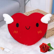 Valentine's Day Pillow Doll Red Plush 15.9 inch