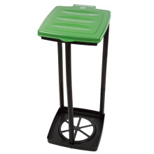 Portable Foldable Trash Bag Holder with Lid 1 Pack
