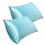 Queen Pillow Protector Satin Imitation Silk 2 Pack 1