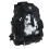 Sports Skate Backpack for Ice Roller Inline Skates Black 1