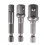Impact Socket Adapter Set 3 pcs 1/4 3/8 1/2 inch Drive 1