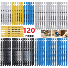 Jig Saw Blade Set High Carbon Steel 120 Pieces