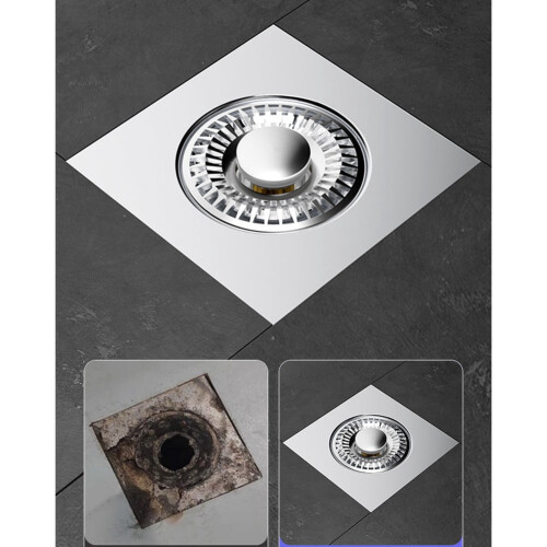 Round Up Floor Drain for Bathroom Shower Room