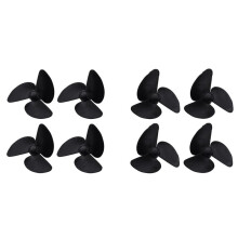 8Pcs 3-Blade Propeller 4 Left & 4 Right for Flytec 2011-5 Fishing Bait Boat Fish Finder RC Boat Spare Parts Accessories