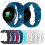 Samsung Galaxy Watch Active2 silikon sportarmband 1