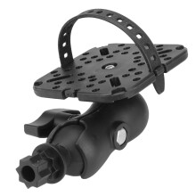 Soporte de Bola Giratorio de 360 Grados con Buscador de Peces y Placa de Montaje Universal Accesorios de Kayak, Base Hexagonal Interior