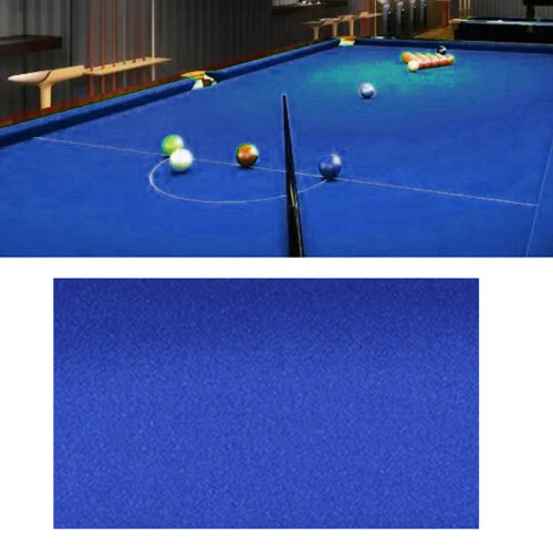 Worsted billiard table cloth for snooker 2.8 x 1.45 m 1