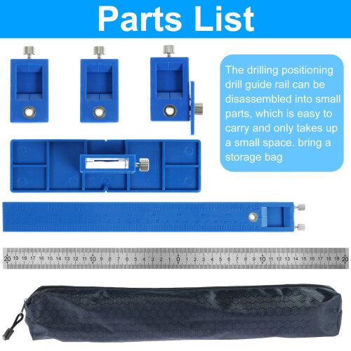Cabinet Hardware Jig High Precision Detachable Drilling 1