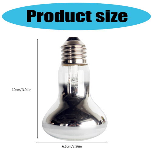Reptile Basking Spot Bulb 40W 60W for Lizards Turtles 1