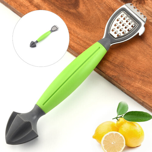 Lemon Zester Squeezer 2-in-1 Compact Ergonomic Tool 1