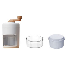 Ice Shaver Non-Electric Small Size Manual Ice Crusher Home Hand-Cranked Smoothie Maker Make Smooth Ice Smoothie Maker