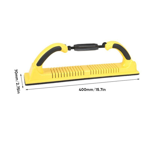 Adjustable Longboard Hand Sanding Block Flexible Contour 2