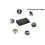 Heavy Duty Plastic Curb Ramps 3000LB 2-Pack Black 7