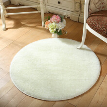 Round Plush Area Rug Shaggy Soft Carpet 40 80 100 cm