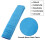 Microfiber Car Seatbelt Pad Covers Blue 27x6.5 cm 2 pcs 4
