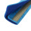 Microfiber Car Seatbelt Pad Covers Blue 27x6.5 cm 2 pcs 6
