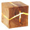 LED Decorative Cracked Wood Wall Light Square Solid Wood Wall Bedlight Corridor Balcony Decorative Lighting Wall Light 1
