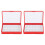 Empty Watercolor Box Plastic Paint Saver Palette for Art 1