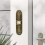 Antique Bronze Doorbell Button Wired Rectangular LED Wall 8
