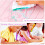 Flower Butterfly Bird Stencil Set Reusable Plastic 3 pcs 7