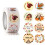 Thanksgiving Stickers Funny Grateful Design 500 Pieces 4