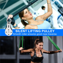 300Kg Bearing Pulley Lifting Quiet Wheel Gym U-Grooved Heavy Duty Pulley Wheel for Workout Equipment Cable Machine