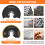 Oscillating Saw Blades Set Universal Semi-Circle Titanium 3