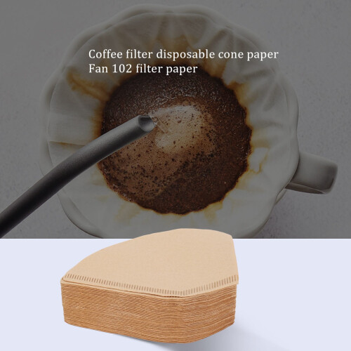 Coffee Filters Disposable Cone Paper 100 Pcs 1