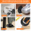Oscillating Saw Blades Set Universal Semi-Circle Titanium 7