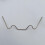 Wire Glazing Clips Stainless Steel 100 pcs 3