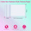 Mini Printer Photo Paper 57x25mm Thermal White 5 Rolls 4