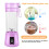 Mini Juicer Cup 380ML Portable Personal Blender with 6 7