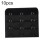 Bra Extender Set Black 3-Hook 3-Row 10 Pieces 2