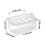 Railing Bird Feeder Clear Spill-Proof Food Box 3