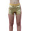 Dame Glitter Lounge Shorts Elastisk Midje Gull XXL 6