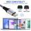 Φορτιστής τοίχου USB-C 20W με καλώδιο 6 ποδιών PD Γρήγορη φόρτιση 8
