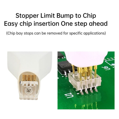 WSON8 Test Clip Wire SMD Spring Pin Burn-in Read/Write Test Probe Programmer Suitable for Test Write Program Burn-in