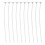 Candle Wicks 100 Pcs Easy Stable Smokeless Core for Scented 6