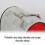 Ice Skate Bag Large Capacity Durable Red 4