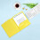 3-Hole Pocket Folder Heavy Duty Plastic Yellow 4
