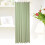 Blackout Curtains Light Green Rectangular Textured Thermal 3