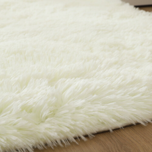 LELINTA Ultra Soft Indoor Area Rug – Fluffy, White, 2