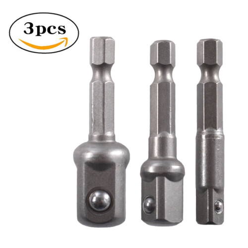 Impact Socket Adapter Set 3 pcs 1/4 3/8 1/2 inch Drive 2
